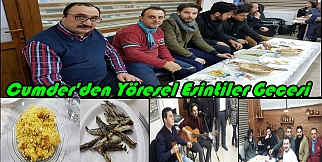 Cumder&#39;den Yöresel Esşntiler Gecesi