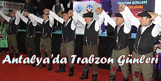 TDF ANTALYA TRABZON TANITIM GÜNLERİ ARALIK 2015