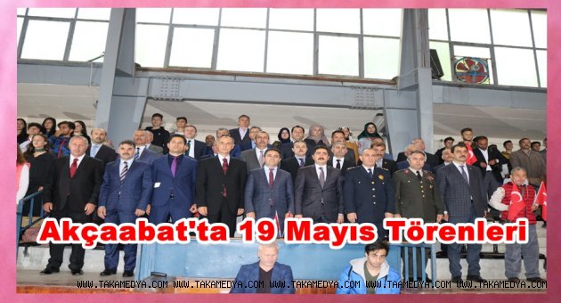 19 Mayıs Akçaabat’ta Coşkuyla Kutlandı