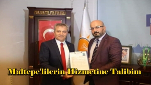 Davut Yavuz'Maltepe için Varız
