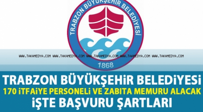 Trabzon Büyükşehir Belediyesi Personel Alımı