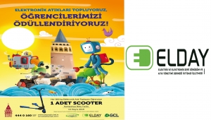 Elektronik Atık Toplayan Öğrenciler Scooter Kazanıyor