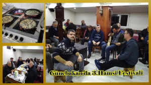 Günebakan'lılar Hamsi Gününde Buluştular