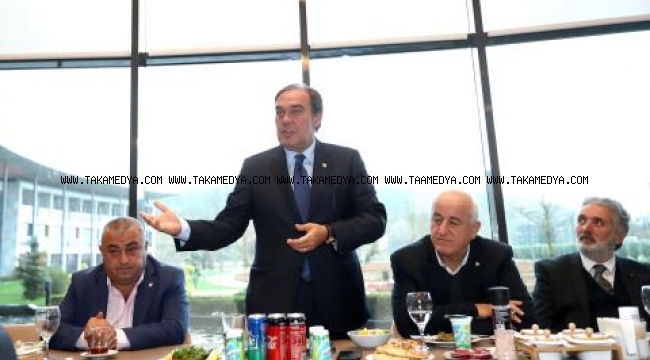 KULÜPLER BİRLİĞİNDEN BAŞKAN DEMİRÖREN'E ZİYARET