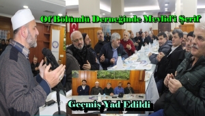 Of Bölümlü Derneğinde Mevlid'i Şerif