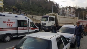 Rize'de Hafriyat Kamyonu Anne Kızın Ölümüne Neden Oldu