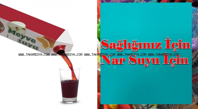 Sağlık için en güçlü antioksidan nar suyu!