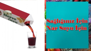 Sağlık için en güçlü antioksidan nar suyu!