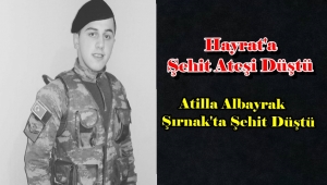 Trabzon'lu Atilla Albayrak Şırnak'ta Şehit Düştü