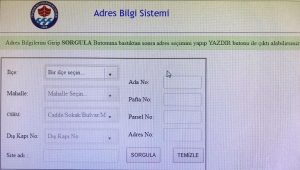 İnternet üzerinden adres kodu sorgulama dönemi başladı 