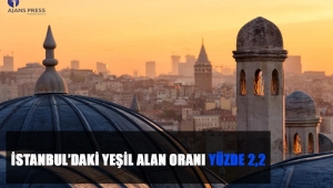 İSTANBUL’DAKİ YEŞİL ALAN ORANI YÜZDE 2,2