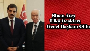 Sinan Ateş Ülkü Ocakları Eğitim Vakfı Başkanı Oldu