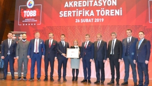  ÇORLU TİCARET VE SANAYİ ODASI TÜRKİYE BİRİNCİSİ