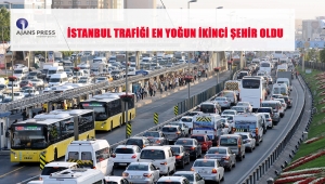 İSTANBUL TRAFİĞİ EN YOĞUN İKİNCİ ŞEHİR OLDU