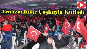 Trabzon'un Düşman İşgalinden Kurtuluşunun 101. Yıldönümü Çoşkuyla Kutlandı/VİDEO HABER