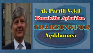 Ak Partili Vekil Kemalattin Aydın'ın Trabzonspor Üyeliği İptal Edildi.