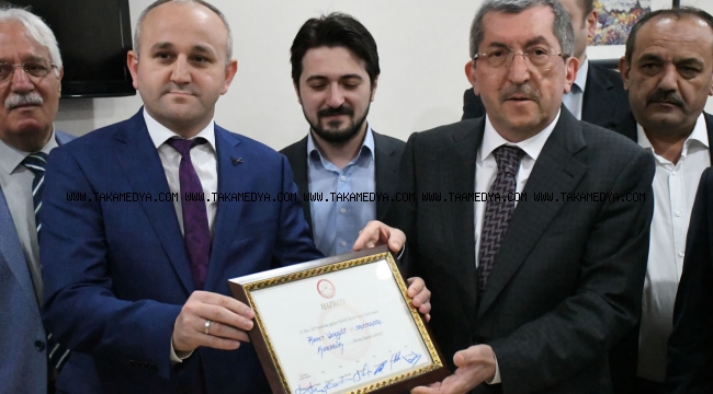 Karabük Belediye Başkanı Rafet Vergili Mazbatasını Aldı