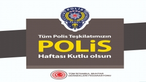 TÜMFED Başkanı Selami AYKUT Polis Haftası Dolayı ile Mesaj Yayınladı.