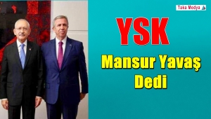 YSK Açıkladı/Mansur Yavaş Matbatasını Alıyor