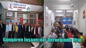 Başkan Bünyamin Demir İnşaatcılar Derneği Üyeleri İle Buluştu