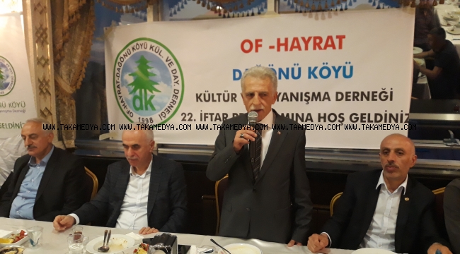 Dağönü Derneği'nde İftar Vakti