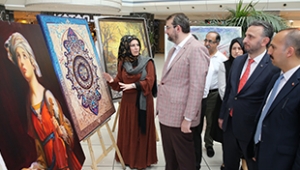 Güngören'de El Emeği Göz nuru Beceri Kursları Sergisi Açıldı