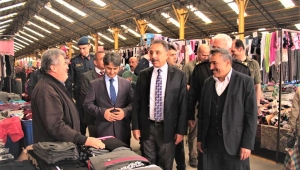 Konya valisi Toprak Seydişehir’de
