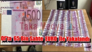 Of'ta Sahte Para İle Alışveriş Yaparken Suç üstü Yakalandı