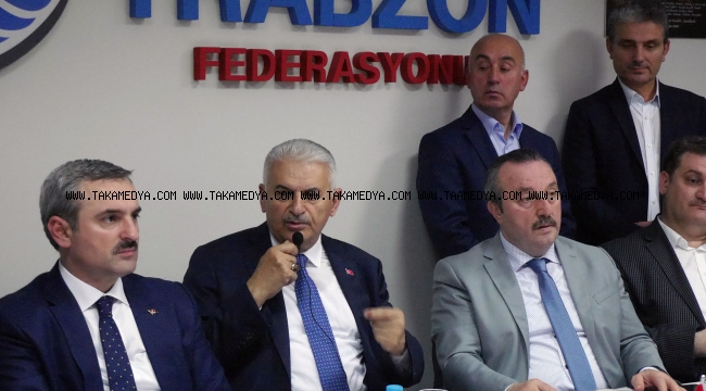 Sahurda Trabzonlularla Buluştu