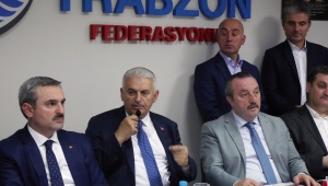 Sahurda Trabzonlularla Buluştu