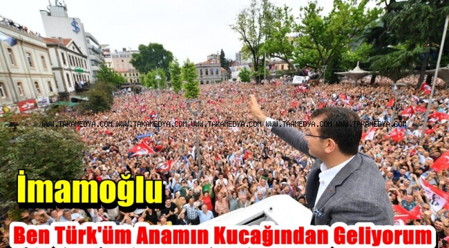 Ekrem İmamoğlu Trabzon'da Onbinlere Konuştu