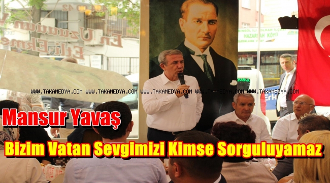 Mansur Yavaş Güngören'de Sert Konuştu