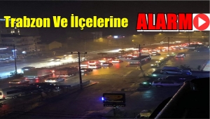 Trabzon ve Bölgesine Yağmur ve Fırtına Alarmı