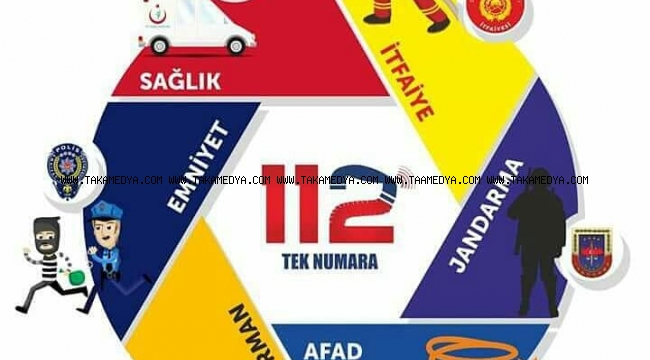 Acil Durumlarda Tek Numara 112 