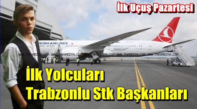 Eren Bülbül Maçka Uçağı İlk Uçuşunu Yapıyor