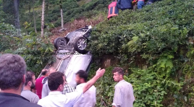 Hayrat'ta Kaza 2 yaralı