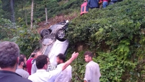 Hayrat'ta Kaza 2 yaralı
