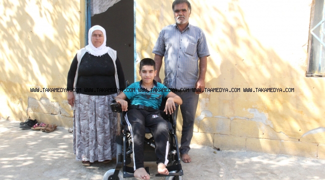ABDULKADİR, OKULUNA ARTIK AKÜLÜ SANDALYESİ İLE GİDECEK