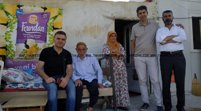 ADIYAMANLILAR VAKFI ANKARA ŞUBESİ, SAMSATLI DEPREMZEDELERİ BAYRAMDA YALNIZ BIRAKMADI