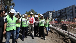 Başkan İmamoğlu, Beşiktaş'ta metro, Üsküdar'da alan düzenleme şantiyesi gezdi Hem metro istasyonu hem müze!