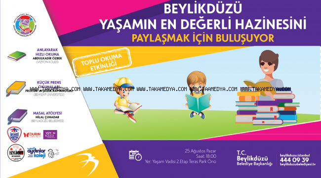BEYLİKDÜZÜ BELEDİYESİ’NDEN FARKINDALIK YARATAN PROJE KİTAPSEVERLER YAŞAM VADİSİ 2. ETAPTA BULUŞUYOR