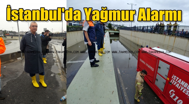 İBB ekipleri sel ve baskın bölgelerinde Çalışmalarını Sürdürüyor