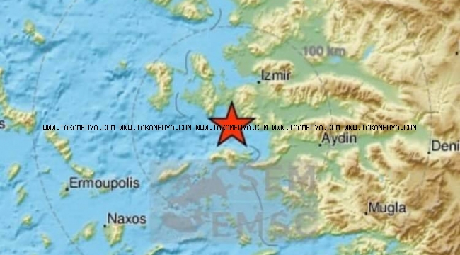 İzmir'de Korkutan Deprem