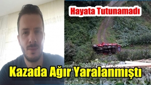 Şeref Cevahirefendioğlu Hayata Tutunamadı