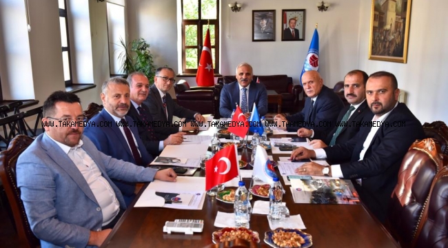 DOĞU KARADENİZ BELEDİYELER BİRLİĞİ ENCÜMENİ TRABZON’DA TOPLANDI