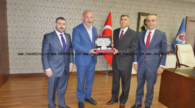 EMEKLİ KARA KUVVETLERİ KOMUTANI ÇOLAK BÜYÜKŞEHİR BELEDİYESİNİ ZİYARET ETTİ