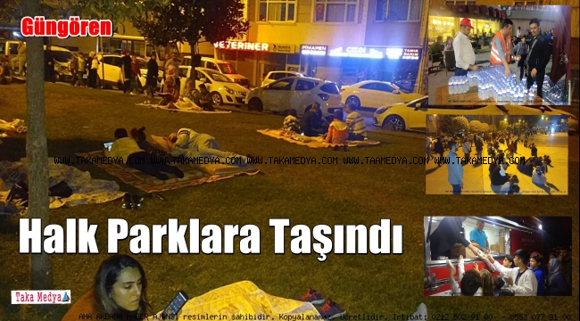 Güngören'de Halk Parklara Taşındı