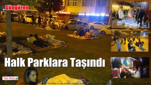 Güngören'de Halk Parklara Taşındı