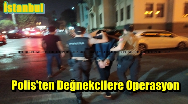 İstanbul'da Değnekci Operasyonu Devam Ediyor
