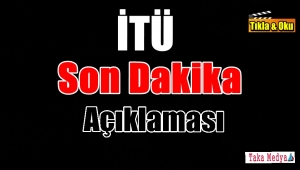 İTÜ'den Kamu Oyuna